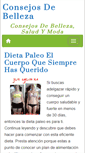 Mobile Screenshot of consejosdebelleza.com.ar
