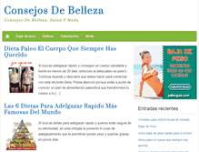 Tablet Screenshot of consejosdebelleza.com.ar